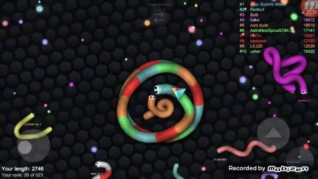 Slither.io играю пробую ник #IVAN NUMBER ONE и IVAN NUMBER ONE смотреть онлайн