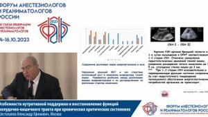 Восстановление функции ЖКТ Шестопалов АЕ  Съезд ФАРР 2023