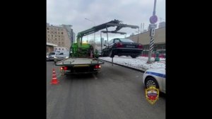 Задержанный полицией в Москве за грубые нарушения ПДД уроженец Дагестана арестован на 15 суток