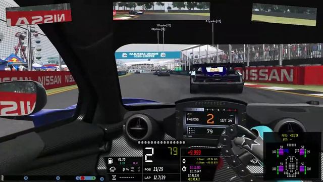 VRC.One - McLaren Senna GTR - Adelaide Round 2  Race 2