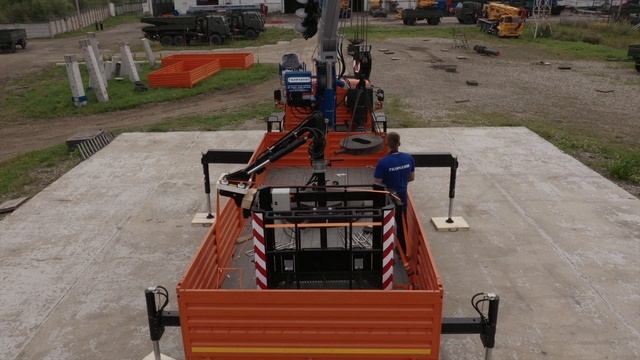 Многофункциональный кран-манипулятор КМА-150 3 в 1