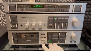 Кассетная дека Pioneer CT-540 + усилитель Pioneer SA-540 + акустика ALR Nummer 5