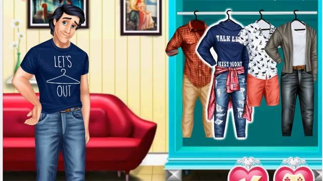 Disney Sweethearts Ariel and Eric Game - Disney Princess Games 2016 смотреть онлайн