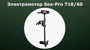 Электромотор транцевый Sea-Pro T18/60