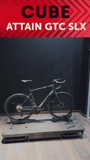 Карбоновый шоссейный велосипед Cube Attain GTC SLX | Легкий спортивный байк на SHIMANO 105 Di2