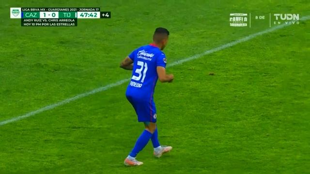 ¡GOOL! Orbelín no falla | Cruz Azul 1-0 Tijuana | Torneo Guard1anes 2021 BBVA MX J17 | TUDN смотреть онлайн