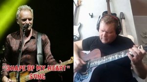 "Shape Of My Heart" - Sting (фингерстайл)