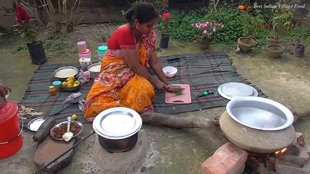 Husband Wife Mega Mutton Dum Biryani Preparation - Kolkata Style Home Made Biryani смотреть онлайн