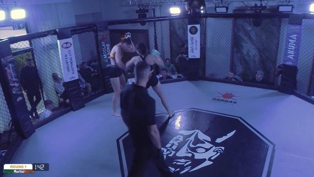 Eimear Darcy vs Delores Gallagher - Akuma FC 15 смотреть онлайн