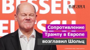 Германия против США. Шольц стал смелее Макрона. «Колбаса заговорила». Чего добивается Трамп