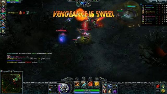 Heroes of Newerth - Behemoth Quad Kill смотреть онлайн