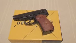 Пистолет Макарова макет-муляж, Pistolet Makarova (PM PISTOL), RUSSIA 1955, Denix 1112