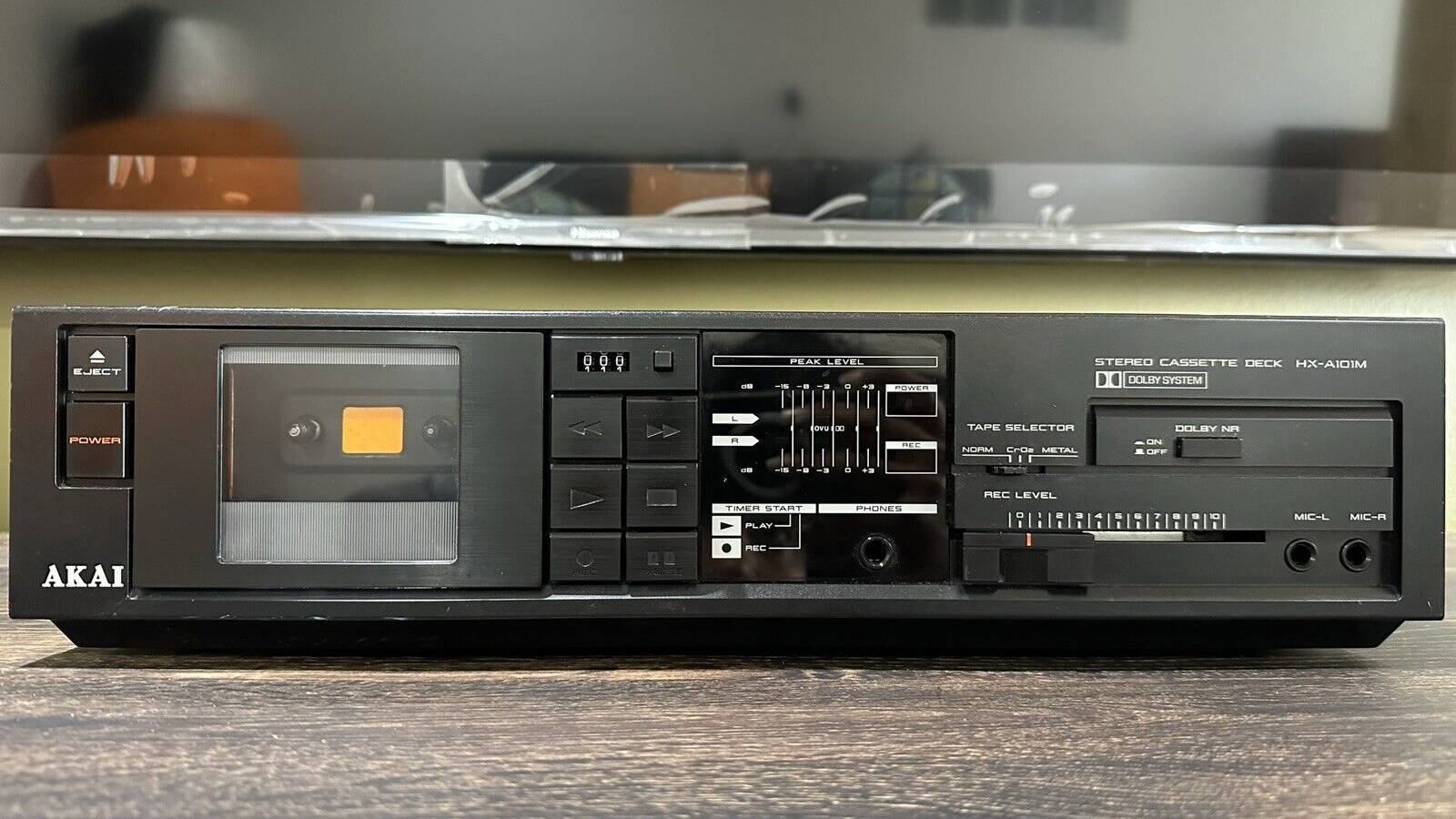 Стереокассетная дека Akai модели HX-R40-Япония-1986-год