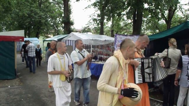 Харинама на Славянском базаре в Витебске 12.07.2016г. Часть 9 смотреть онлайн