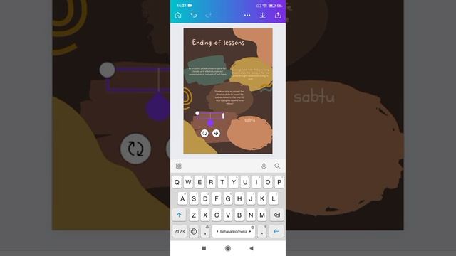 Tutorial membuat Poster/Flayer mengenai salah satu materi kuliah смотреть онлайн