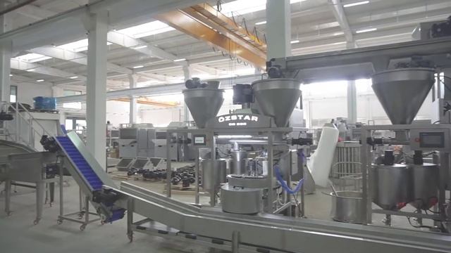 Coating,Roasting and Seasoning Line - Nuts Roasting Machine - Nut Roasting Machine - OS - 500