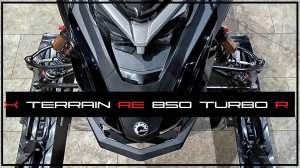 Невероятный Lynx Xterrain RE 850 E-TEC Turbo R - турбина, водометанол и подвеска PPS