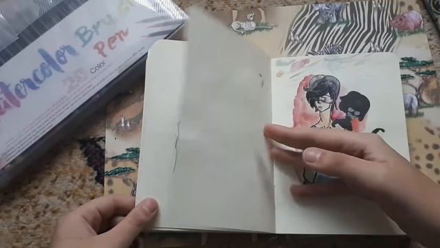 Обзор скетчбука, за долгое отсутствие смотреть онлайн