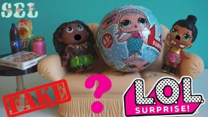 ЛОЛ СЮРПРИЗ Кукла в Шаре Моана ПРЕВРАЩЕНИЕ Подделка?!! LOL SURPRISE MAUI