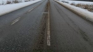 20.02.2025.Обзор Каширск.шоссе 12,5-13,5км.Контроль проделанных работ по ликвидации снега и наледи