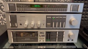 Кассетная дека Pioneer CT-540 + усилитель Pioneer SA-540 + акустика ALR Nummer 5 (2)