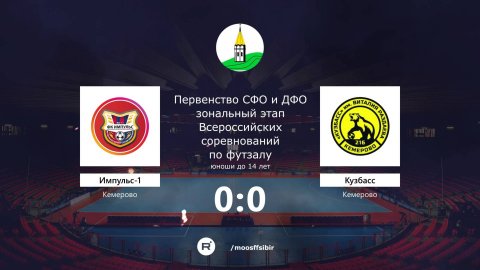 «Импульс Кузбасс-1» г. Кемерово - «Кузбасс им. В. Раздаева» г. Кемерово