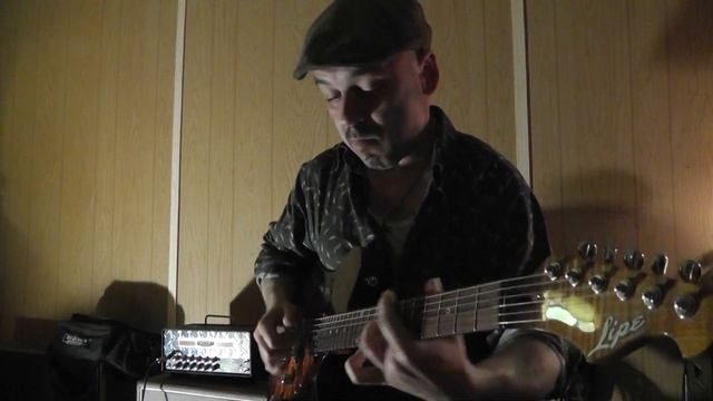 Trying out new riffs and ideas on my N1 Lipe Ivo model from few years back смотреть онлайн