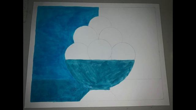 Intro To Visual Arts-Complementary Color Painting Melisa Sarabia-Torres смотреть онлайн