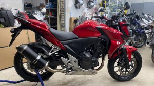 Осмотр Honda CB500F (2013)