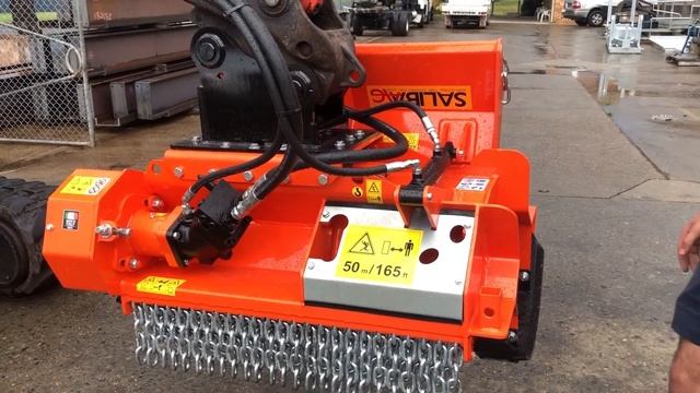 Lipa fixed hammer mulcher for excavators by Saliba Ag смотреть онлайн