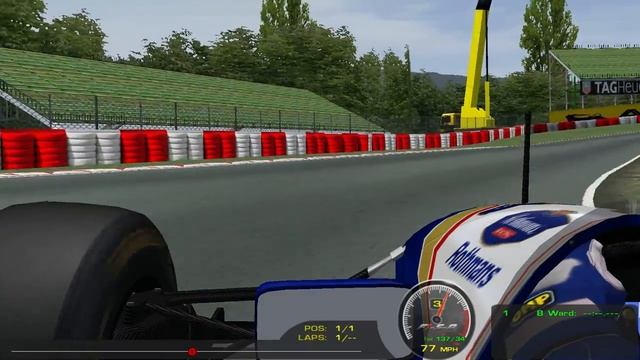 rFactor - Lap of Imola 1994 with Ayrton Senna смотреть онлайн