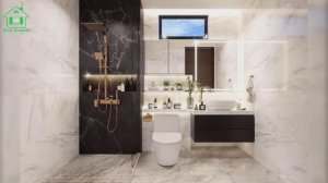 Дизайн санузла совмещенного и раздельного в современном стиле 🛀🏻🚽🚿 (11)