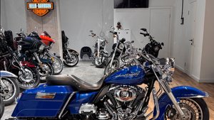 HD Road King Blue Pearl
