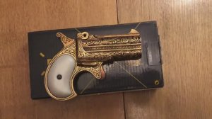 Пистолет Дерринджер двуствольный США 1866, Derringer pistol, USA 1866, Denix 1262/L