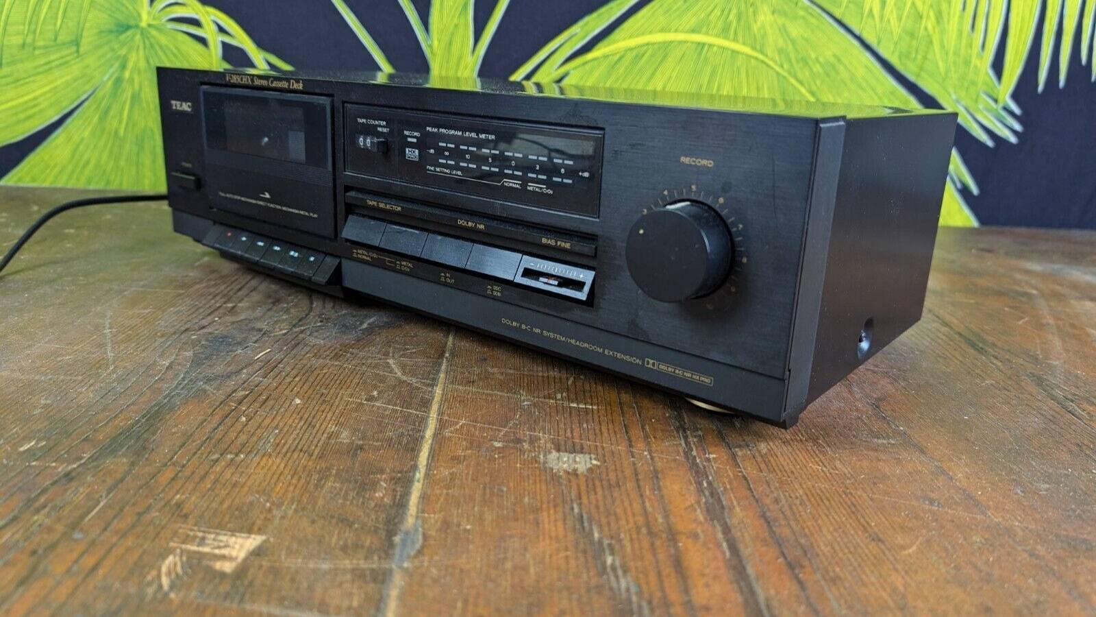 Teac V-285 CHX стерео кассета Deck -Япония-1988-1992-год