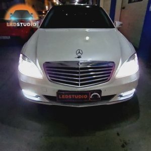 Mercedes - Benz S класса 221 апгрейд фар