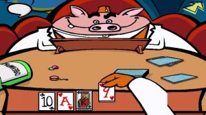 ИГРАЮ В КАРТЫ СО СВИНОМ №1