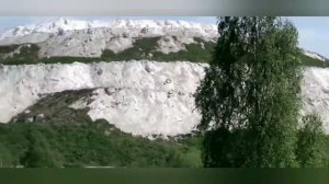 🔴 Огромная белая гора в Воскресенске (московская область).