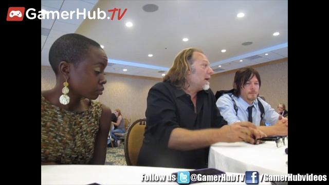 Norman Reedus, Gregory Nicotero And Danai Gurira Discuss The Walking Dead - Gamerhubtv смотреть онлайн