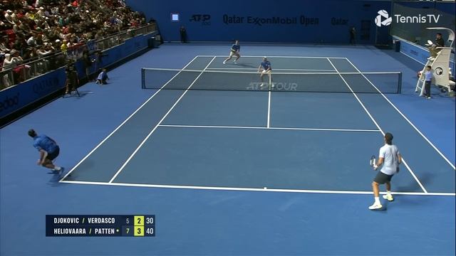 Fernando Verdasco's Farewell Match Alongside Novak Djokovic | Doha 2025 Highlights