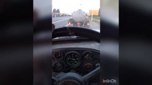 газ-53 застучал двигатель, друг тащит на галстуке домой, новая подработка))))