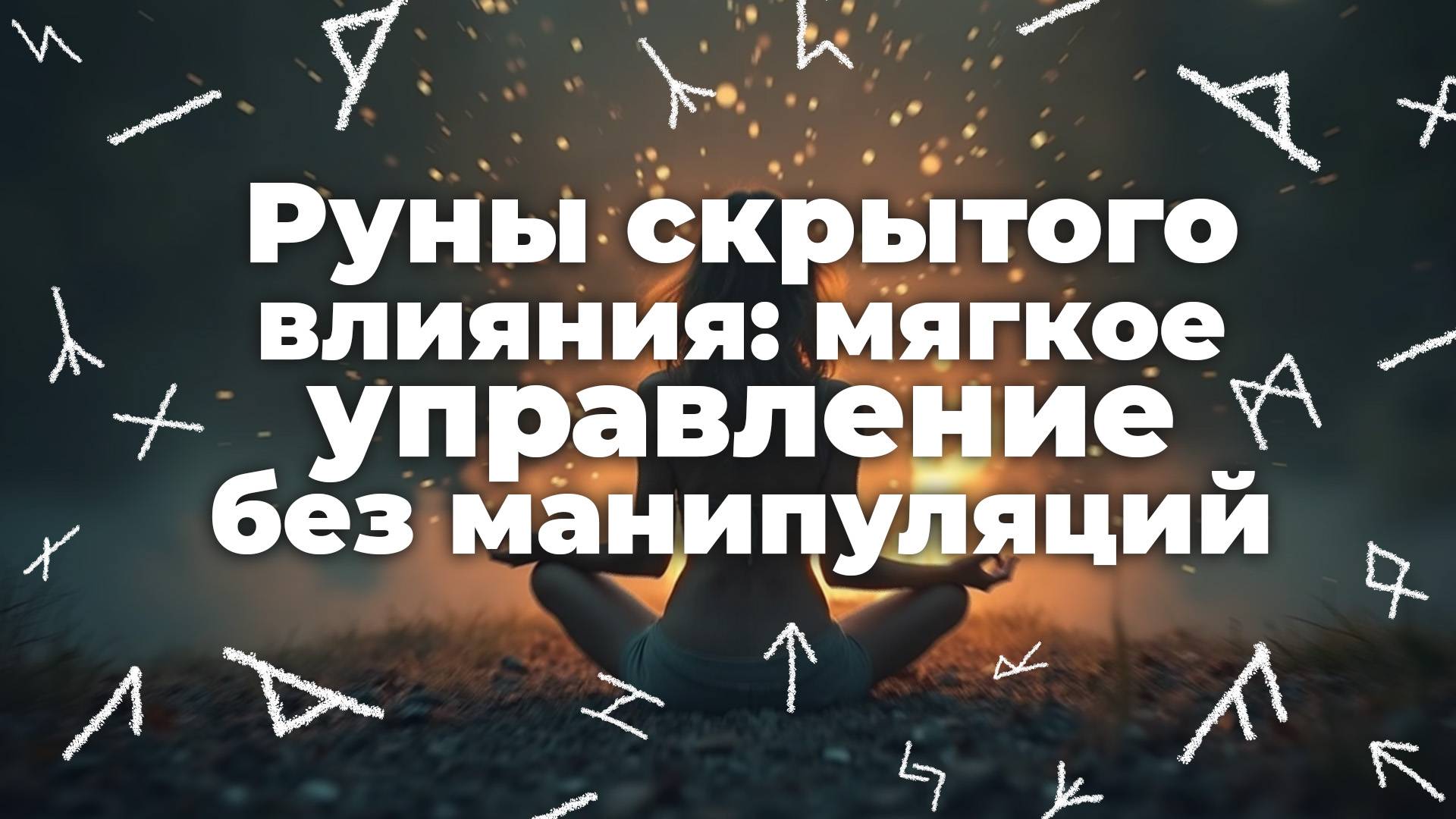 Руны скрытого влияния: мягкое управление без манипуляций
