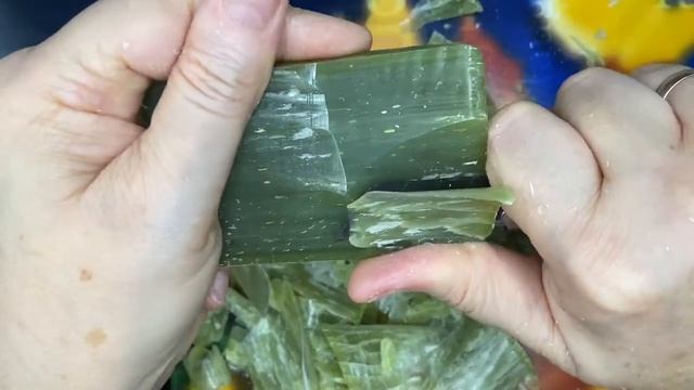 ASMRsoap.🔥Любимый Хвойный Nefis 💙💙💙 Яркий и сочный цвет, вкусный аромат,текстура с хвоей !!!👍🏻 💖