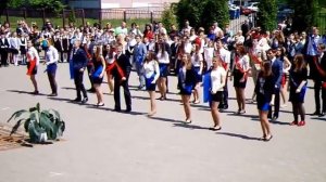 Самый зажигательный современный флешмоб на последний звонок  Гимназия №37, 2015 год