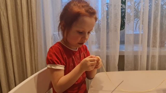 Вязание спицами.