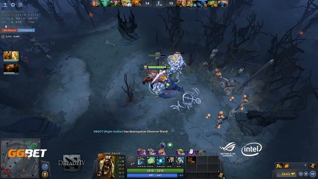 Dread's stream | Dota 2 - Faceless Void / Lone Druid | 09.09.2019 [1] смотреть онлайн