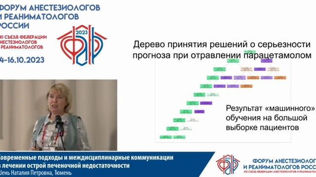 Лечение печеночной недостаточности Шень НП  Съезд ФАРР 2023