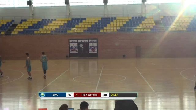 Зимний ЧРК U-16 : ВКО - ПБК Астана