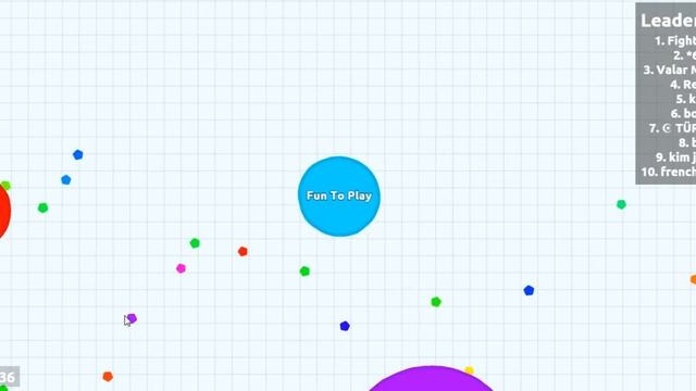 Agar.io:Мой канал захватил мир Agar.io. смотреть онлайн