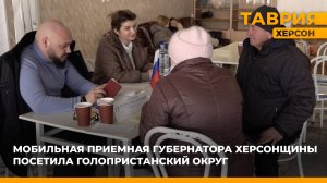 Мобильная приемная губернатора Херсонщины посетила Голопристанский округ